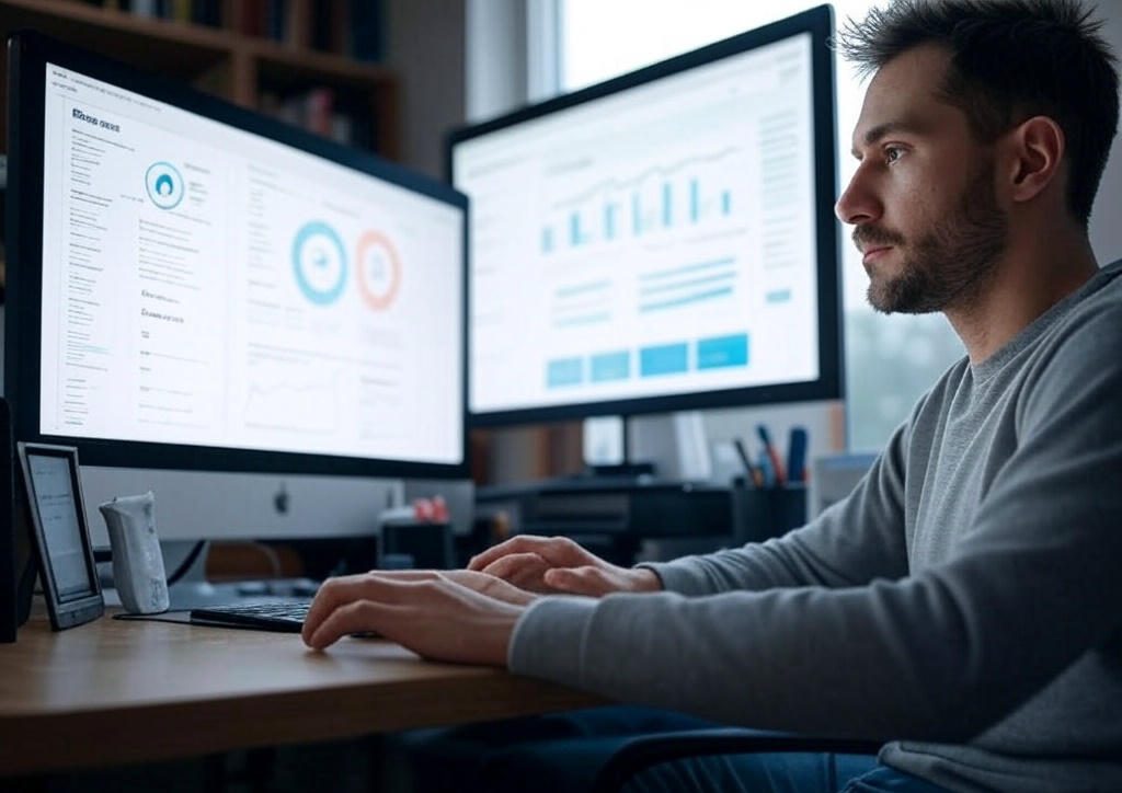 imagen de un seo trabajando